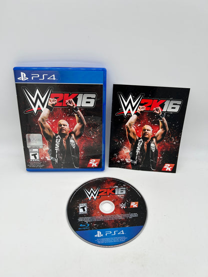 PiXEL-RETRO.COM : SONY PLAYSTATION 4 (PS4) COMPLETE CIB BOX MANUAL GAME NTSC WWE 2K16