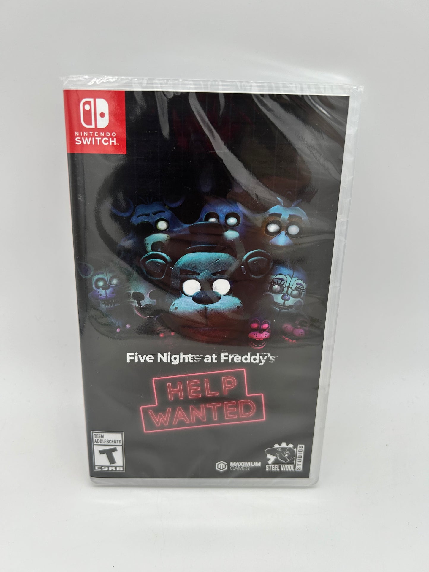 PiXEL-RETRO.COM : NINTENDO SWITCH NEW SEALED IN BOX COMPLETE MANUAL GAME NTSC FIVE NIGHTS AT FREDDY'S HELP WANTED