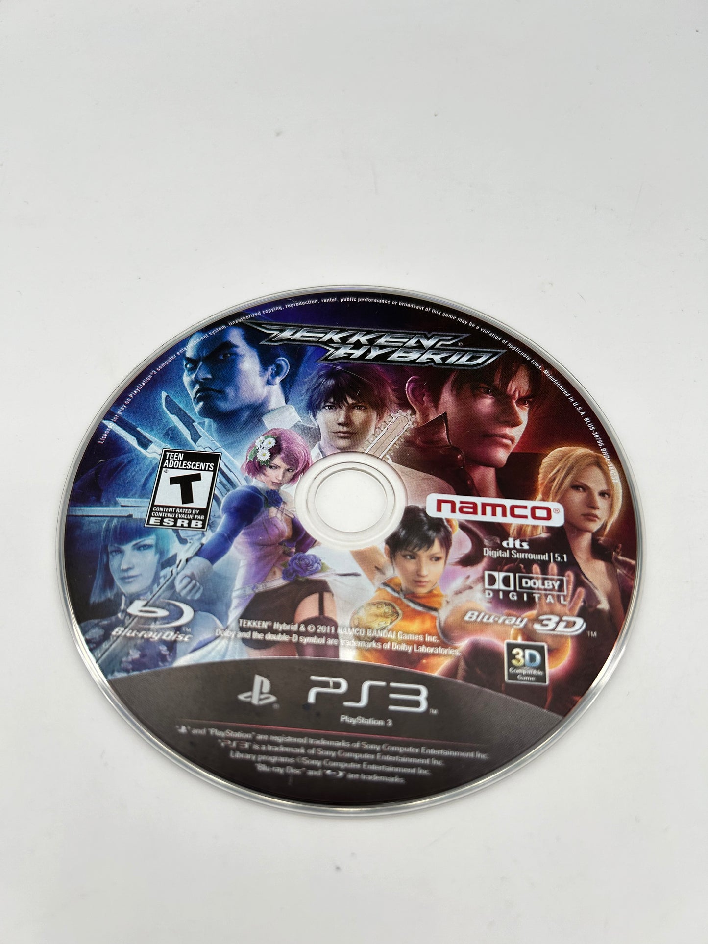 PiXEL-RETRO.COM : SONY PLAYSTATION 3 (PS3) COMPLET CIB BOX MANUAL GAME NTSC TEKKEN HYBRID