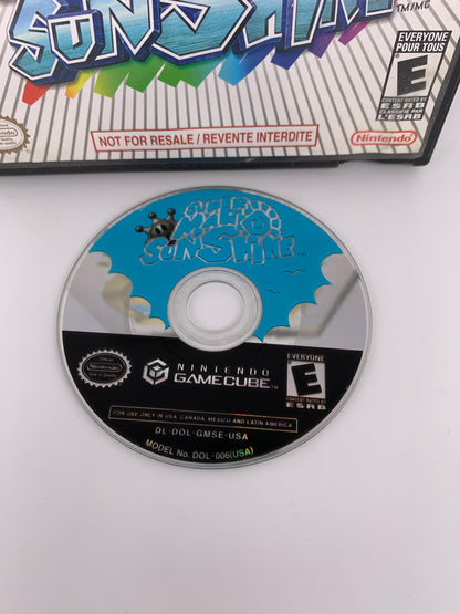 NiNTENDO GAMECUBE [NGC] | SUPER MARiO SUNSHiNE | NOT FOR RESALE