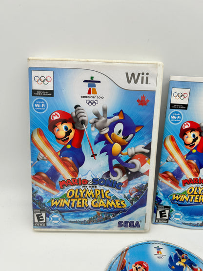 NiNTENDO Wii | MARiO & SONiC AT THE OLYMPiC WiNTER GAMES VANCOUVER 2010