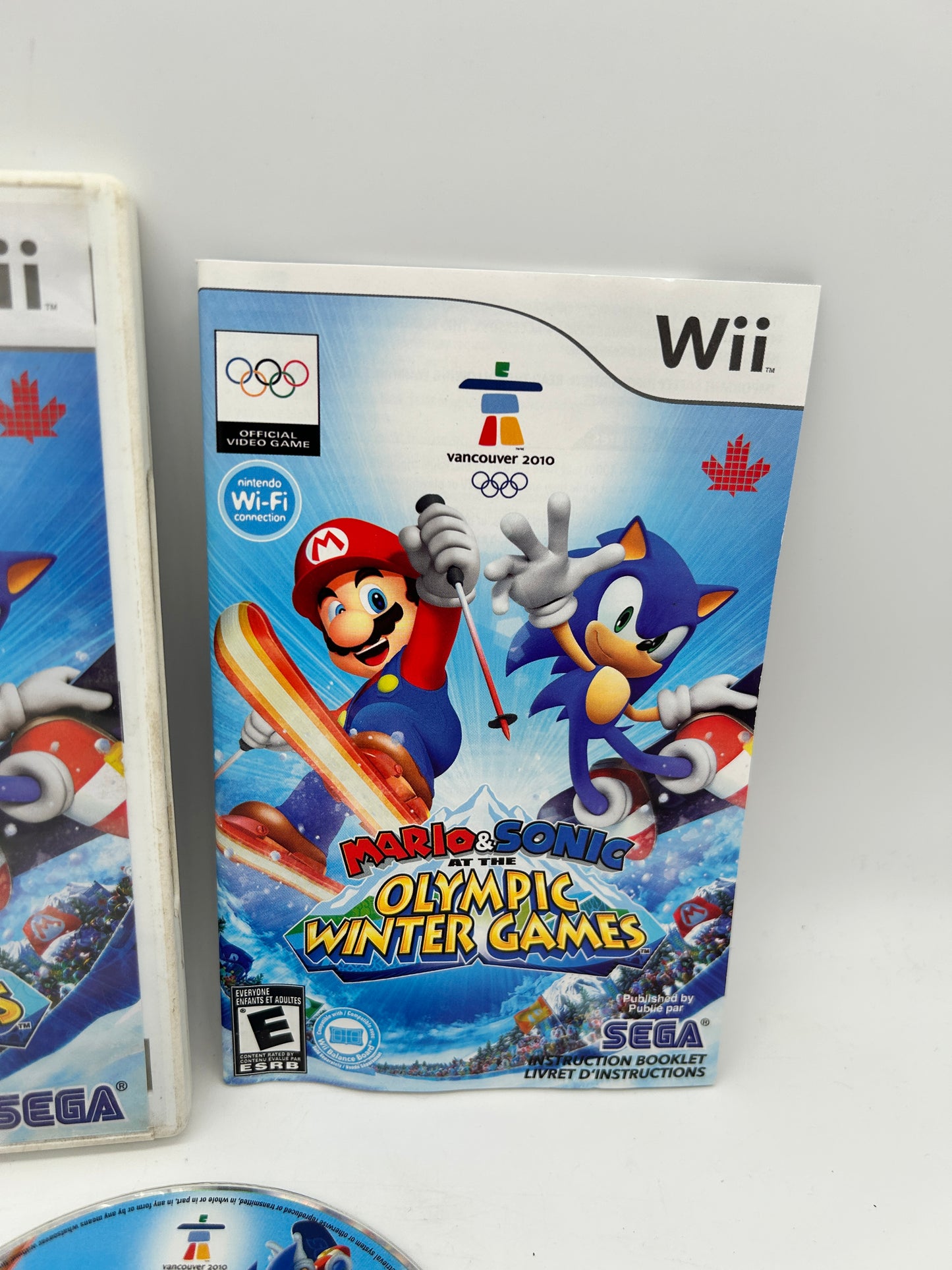 NiNTENDO Wii | MARiO & SONiC AT THE OLYMPiC WiNTER GAMES VANCOUVER 2010