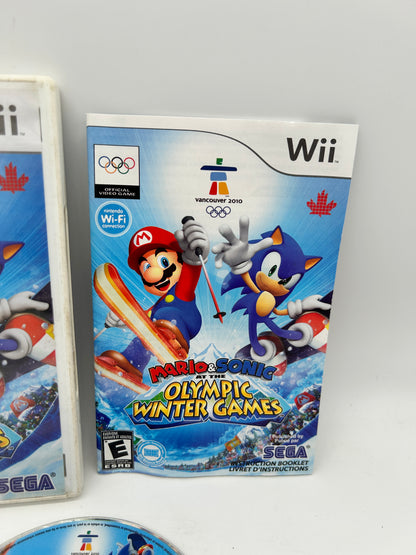 NiNTENDO Wii | MARiO & SONiC AT THE OLYMPiC WiNTER GAMES VANCOUVER 2010