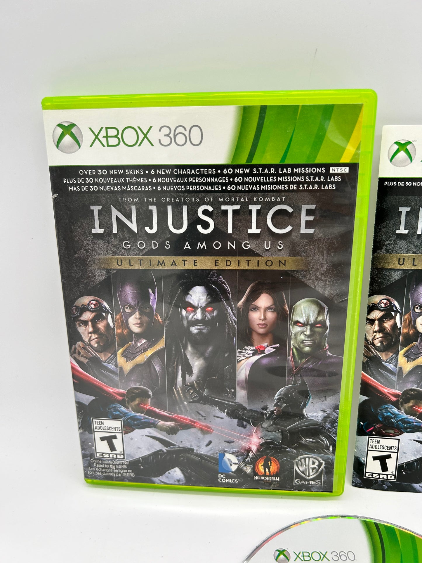 MiCROSOFT XBOX 360 | iNJUSTiCE GODS AMONG US | ULTiMATE EDiTiON