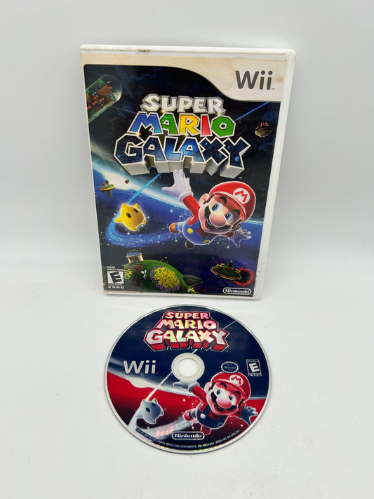 PiXEL-RETRO.COM : NINTENDO WII COMPLET CIB BOX MANUAL GAME NTSC SUPER MARIO GALAXY