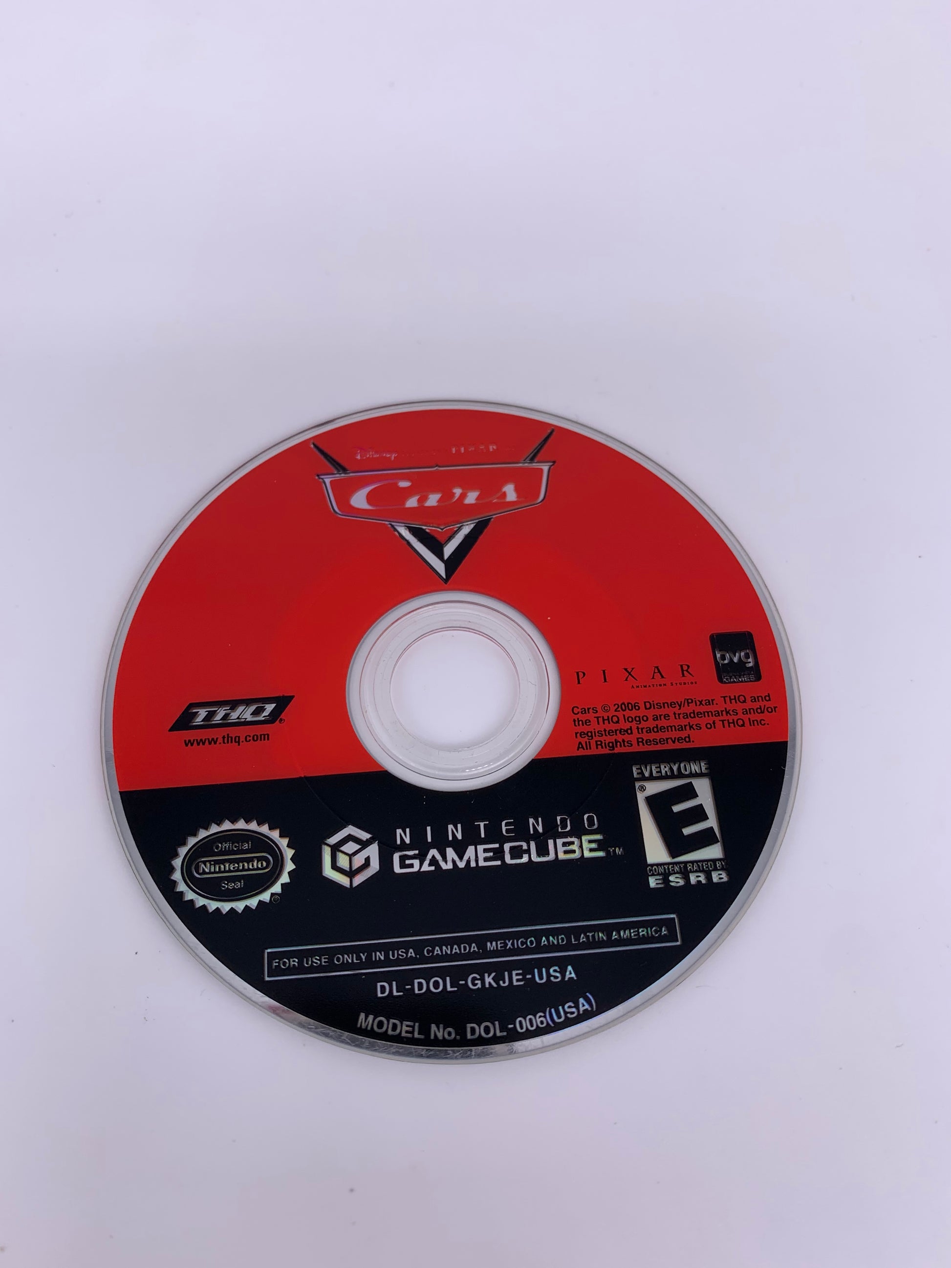 PiXEL-RETRO.COM : NINTENDO GAMECUBE (GC) GAME NTSC CARS
