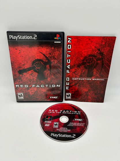 PiXEL-RETRO.COM : SONY PLAYSTATION 2 (PS2) COMPLET CIB BOX MANUAL GAME NTSC RED FACTION