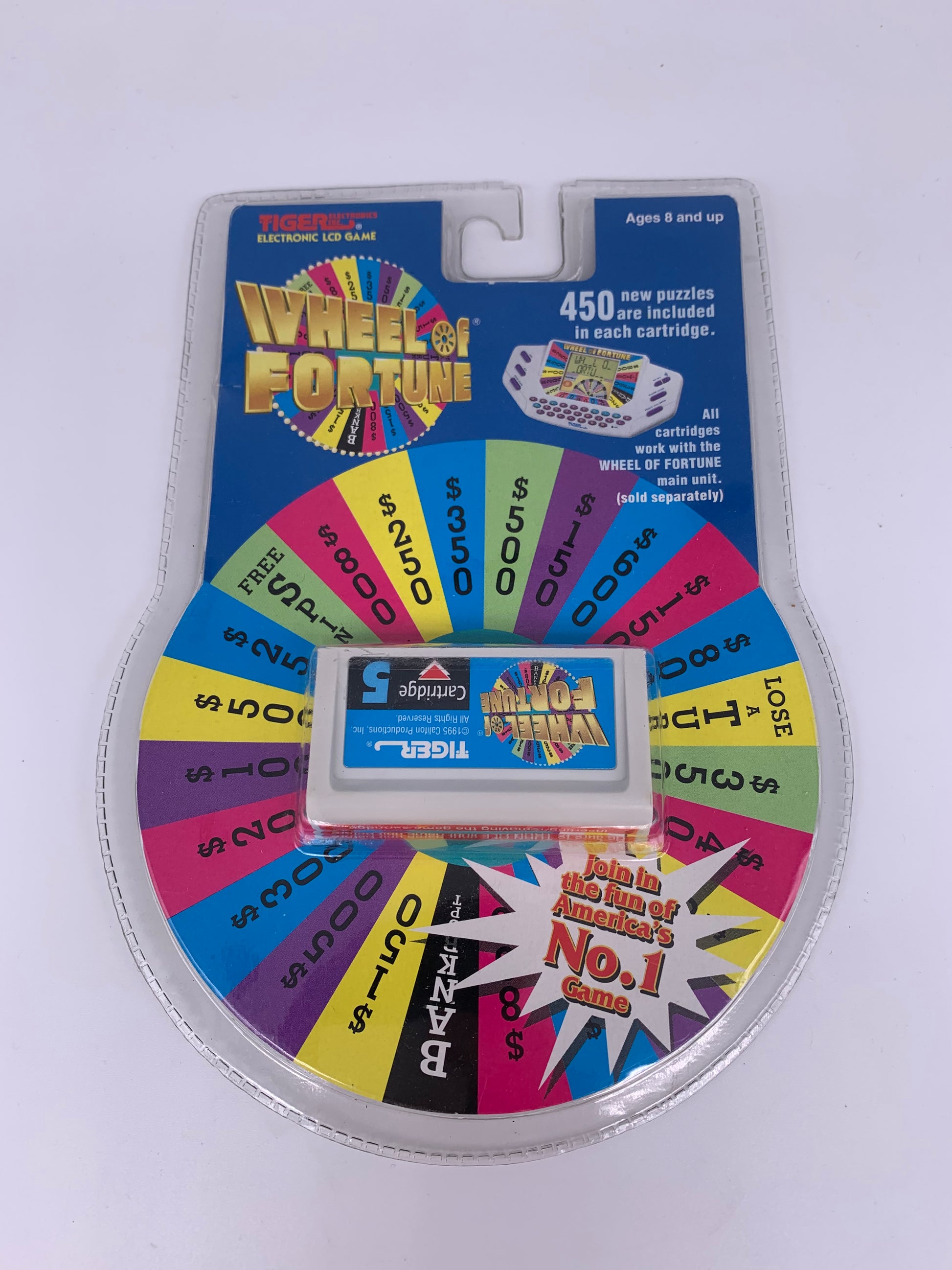 PiXEL-RETRO.COM : TIGER ELECTRONICS INC ORIGINAL GAME NTSC WHEEL OF FORTUNE 5