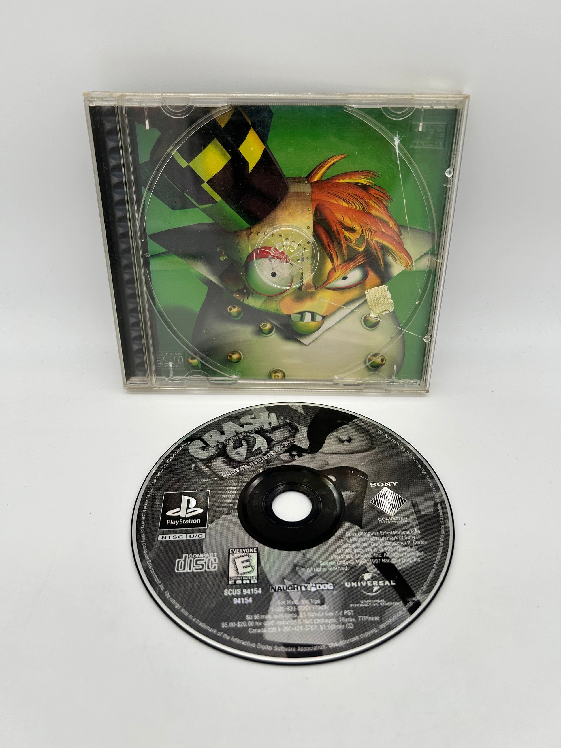 PiXEL-RETRO.COM : SONY PLAYSTATION 1 (PS1) COMPLET CIB BOX MANUAL GAME NTSC CRASH BANDICOOT 2 CORTEX STRIKES BACK