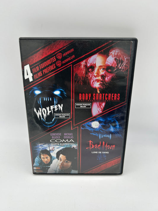 FiLM DVD | 4 FiLMS PREFERES HORREUR [FAVORiTES HORROR]