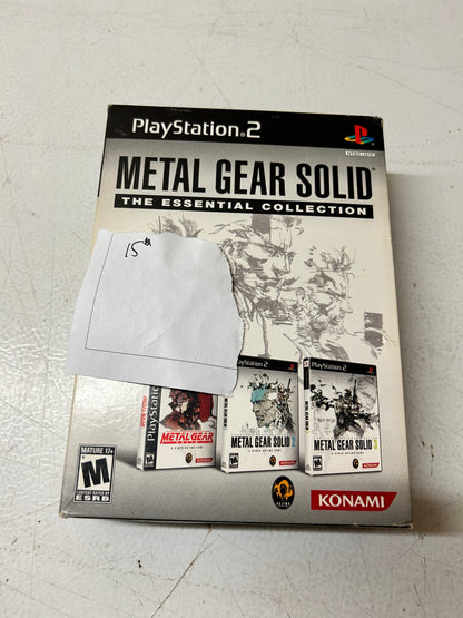 SONY PLAYSTATiON 2 [PS2] | METAL GEAR SOLiD THE ESSENTiAL COLLECTION