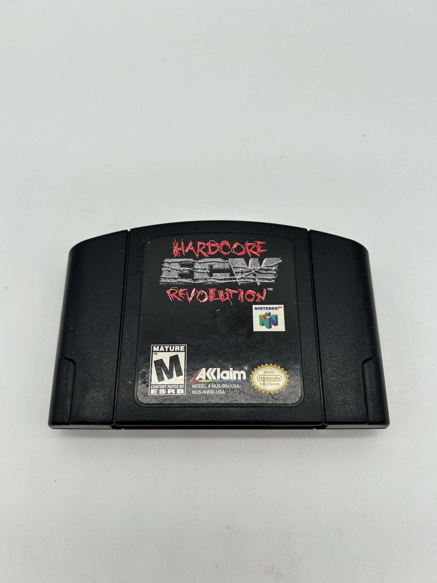 PiXEL-RETRO.COM : NINTENDO 64 (N64) ECW HARDCORE REVOLUTION GAME NTSC