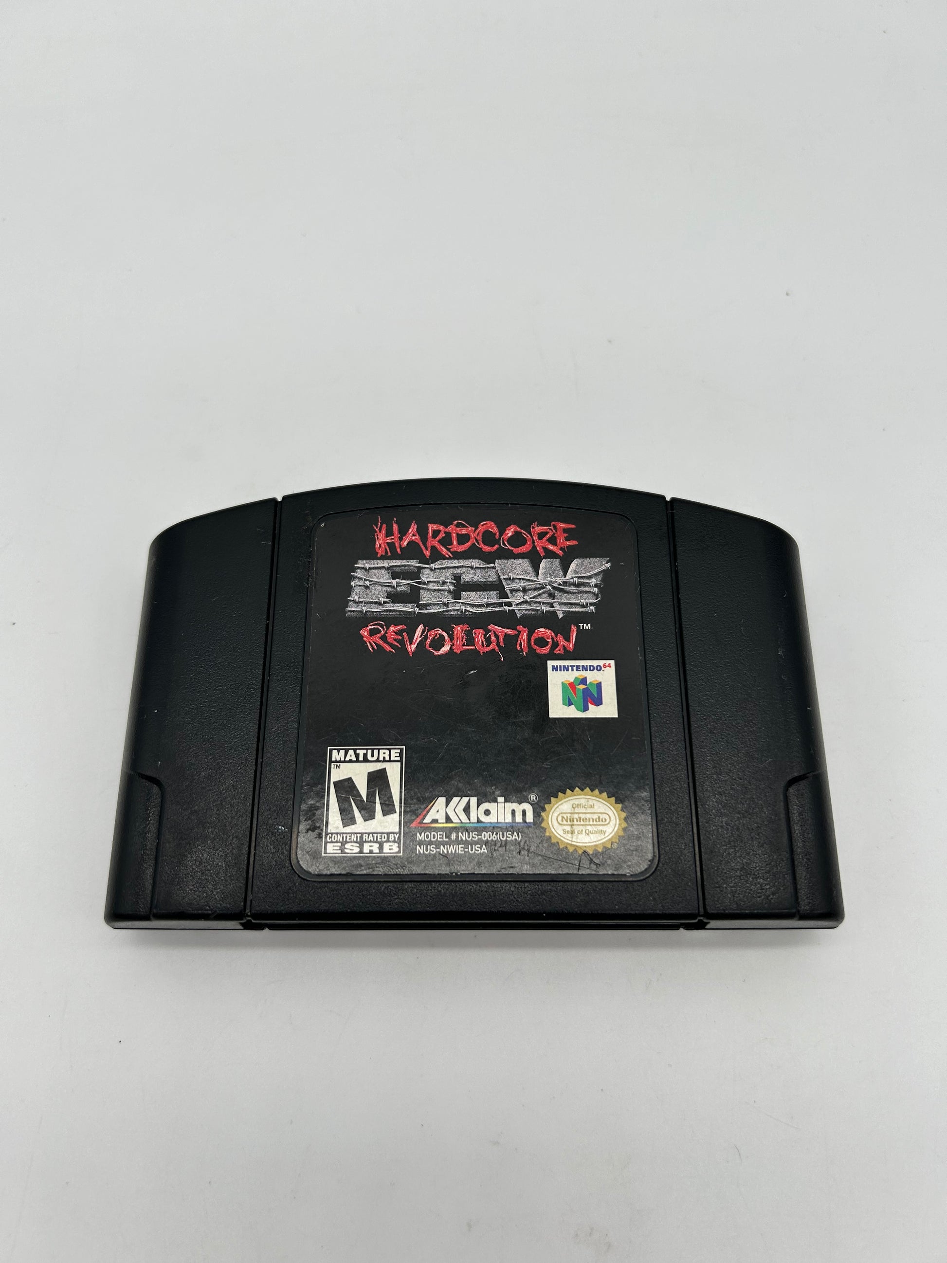 PiXEL-RETRO.COM : NINTENDO 64 (N64) ECW HARDCORE REVOLUTION GAME NTSC