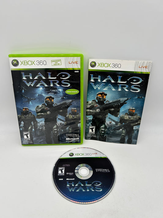 PiXEL-RETRO.COM : MICROSOFT XBOX 360 COMPLETE CIB BOX MANUAL GAME NTSC HALO WARS