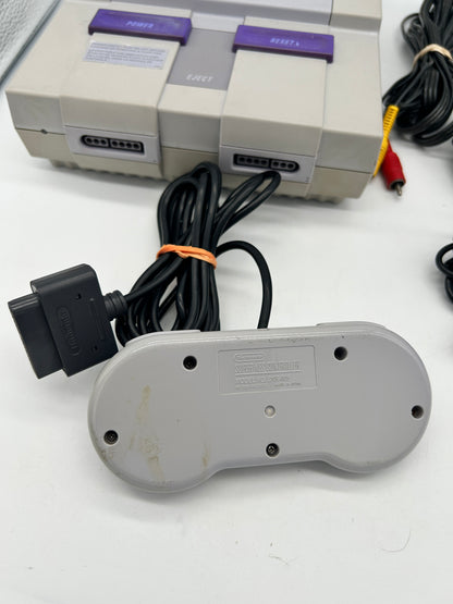 SUPER NiNTENDO [SNES] CONSOLE | MODEL GRiSE CONTROL DECK SNS-001