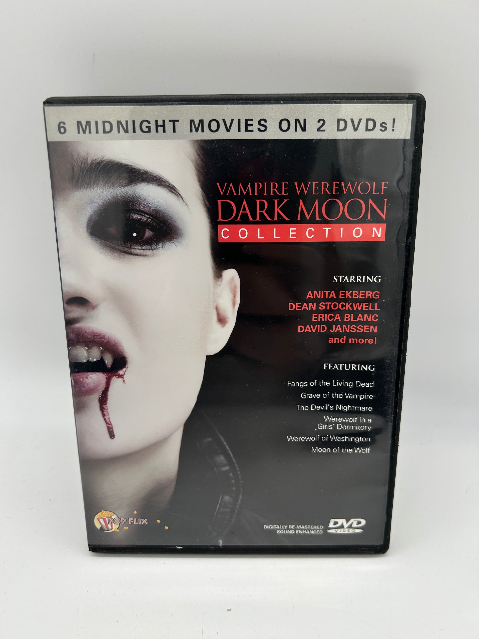 FiLM DVD | 6 MiDNiGHT MOViES VAMPiRE WEREWOLF DARK MOON COLLECTiON