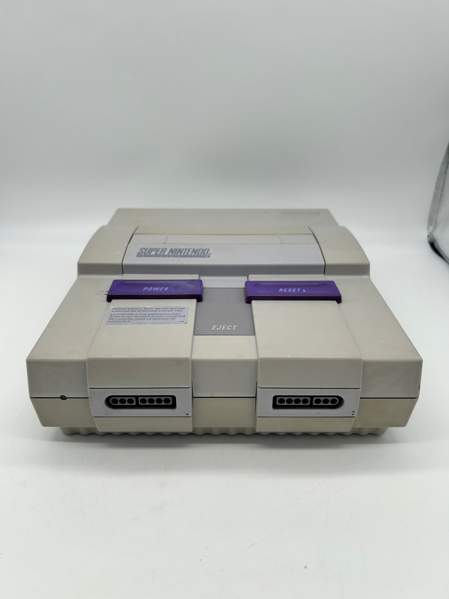 SUPER NiNTENDO [SNES] CONSOLE | MODEL GRiSE CONTROL DECK SNS-001