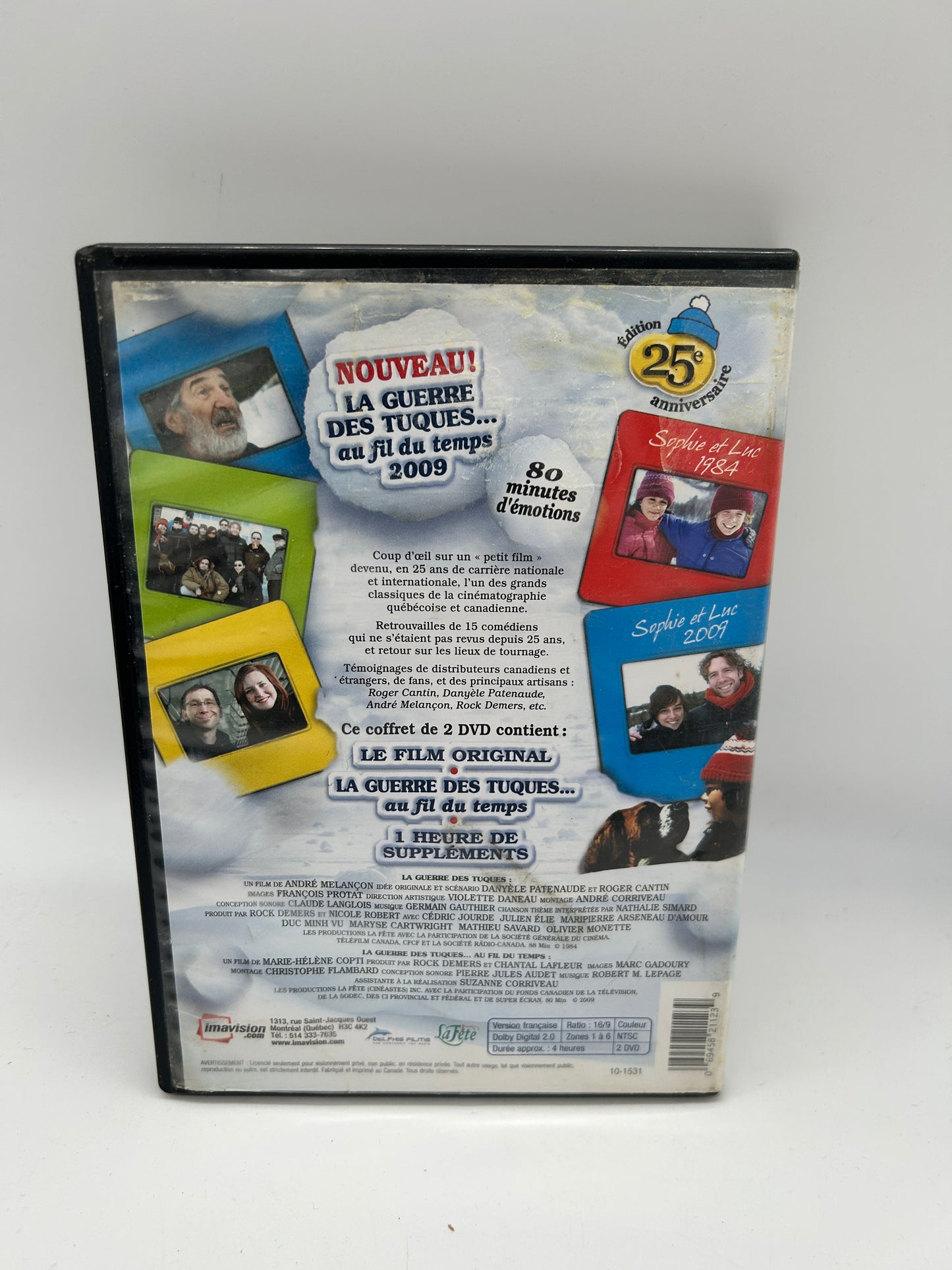 FiLM DVD | LA GUERRE DES TUQUES | EDiTiON 25E ANNiVERSAiRE