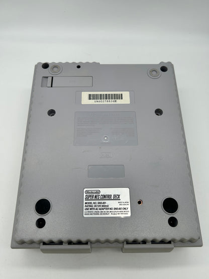 SUPER NiNTENDO [SNES] CONSOLE | MODEL GRiSE CONTROL DECK SNS-001