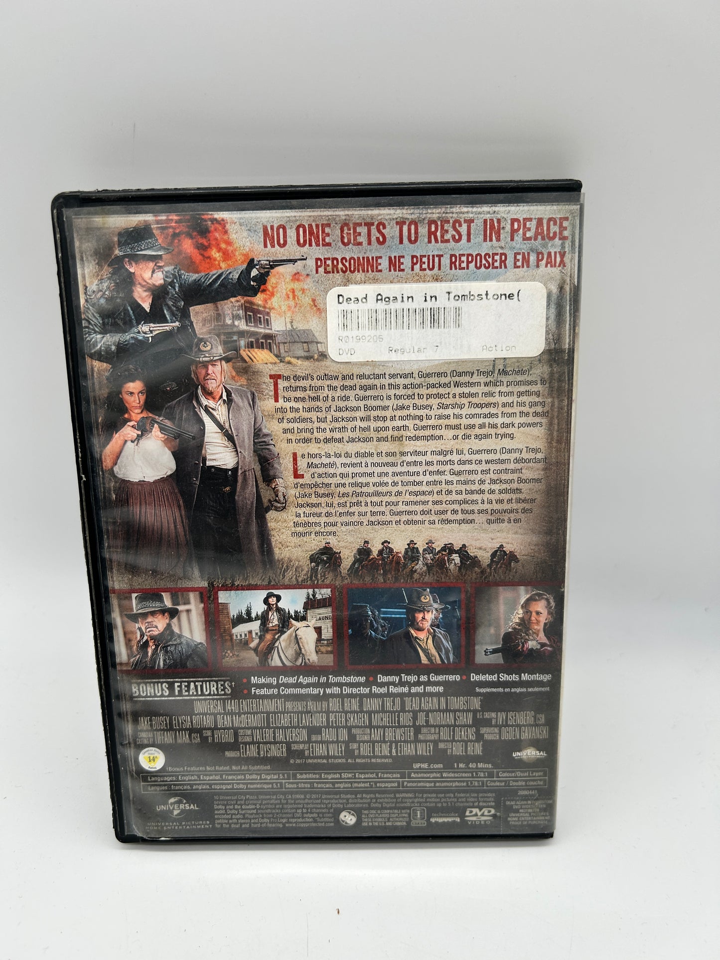 DVD MOVIE | DEATH STRIKES AGAIN IN TOMBSTONE [DEAD AGAIN]