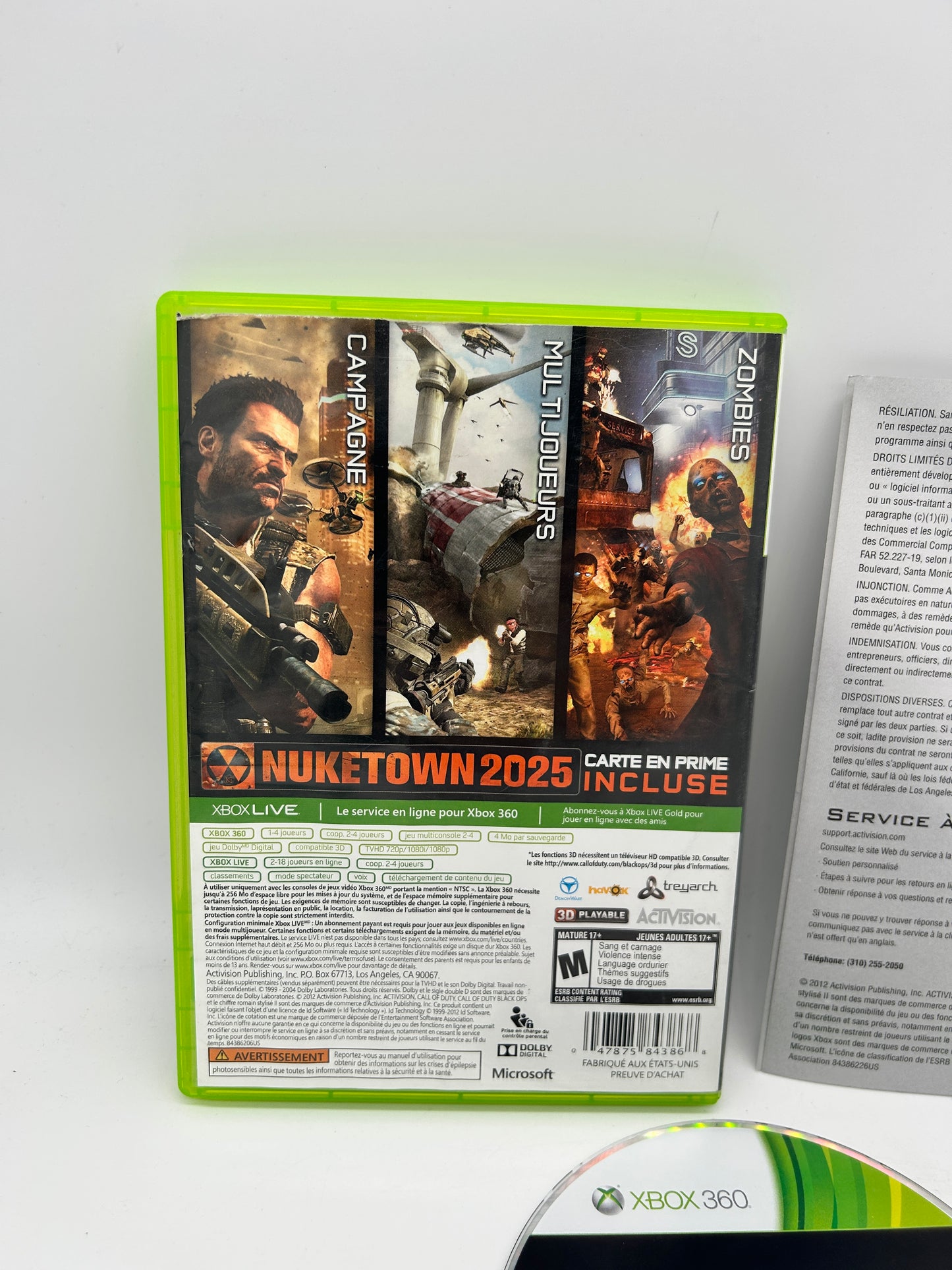 Microsoft XBOX 360 | CALL OF DUTY BLACK OPS II
