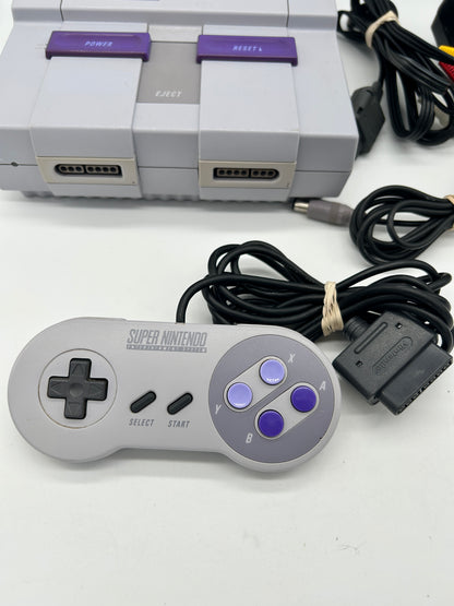 SUPER NiNTENDO [SNES] CONSOLE | MODEL GRiSE CONTROL DECK SNS-001