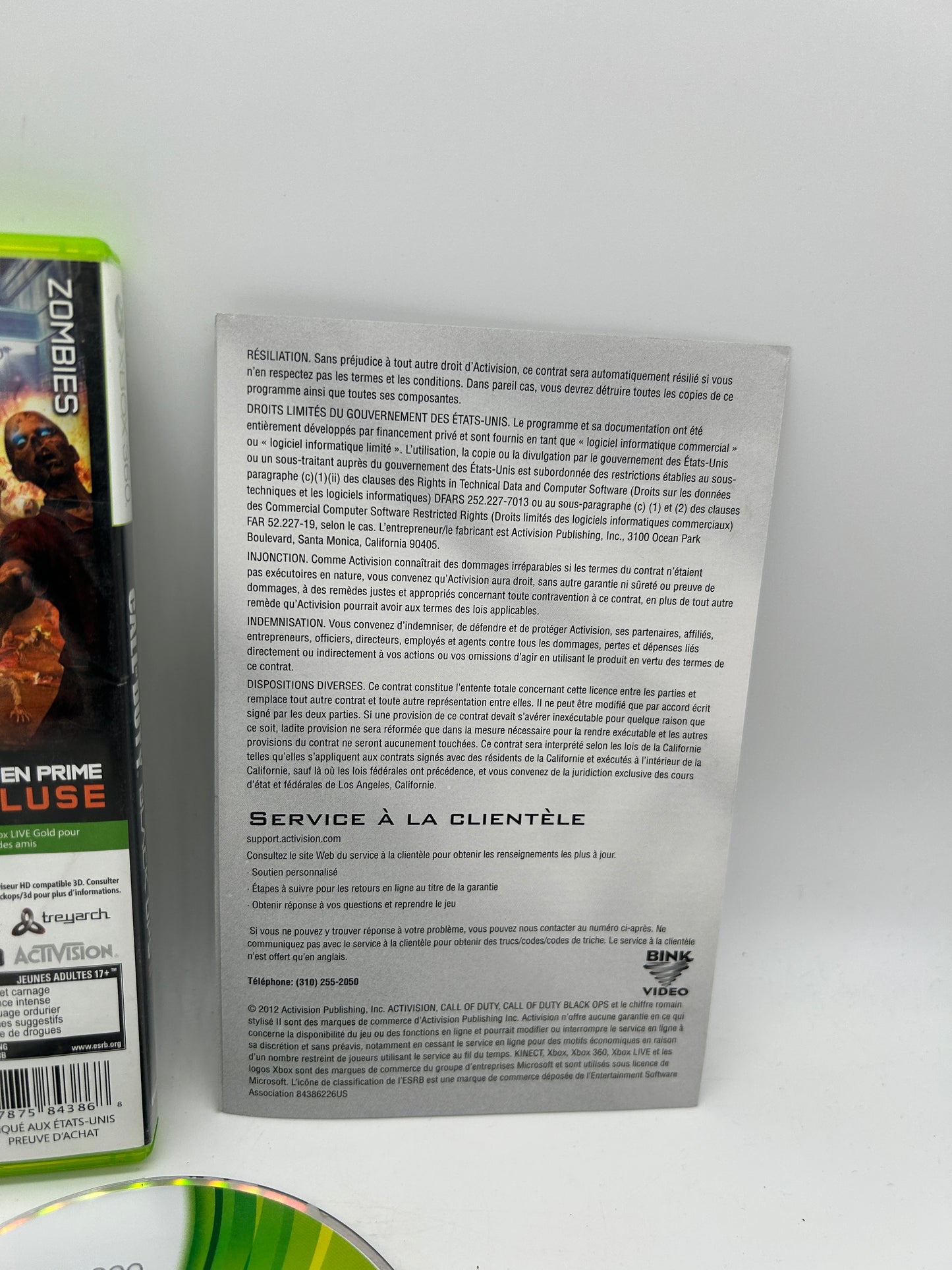 Microsoft XBOX 360 | CALL OF DUTY BLACK OPS II
