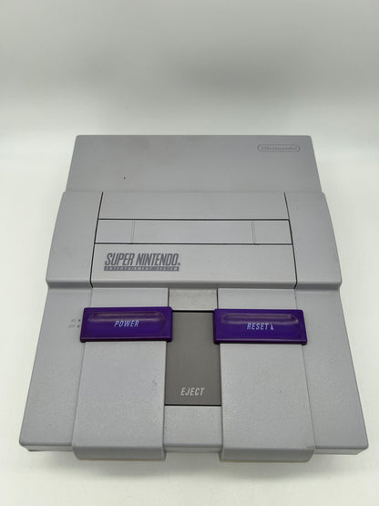 SUPER NiNTENDO [SNES] CONSOLE | MODEL GRiSE CONTROL DECK SNS-001