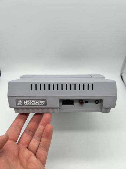 SUPER NiNTENDO [SNES] CONSOLE | MODEL GRiSE CONTROL DECK SNS-001