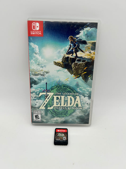 PiXEL-RETRO.COM : NINTENDO SWITCH IN BOX COMPLETE MANUAL GAME NTSC THE LEGEND OF ZELDA TEARS OF THE KINGDOM