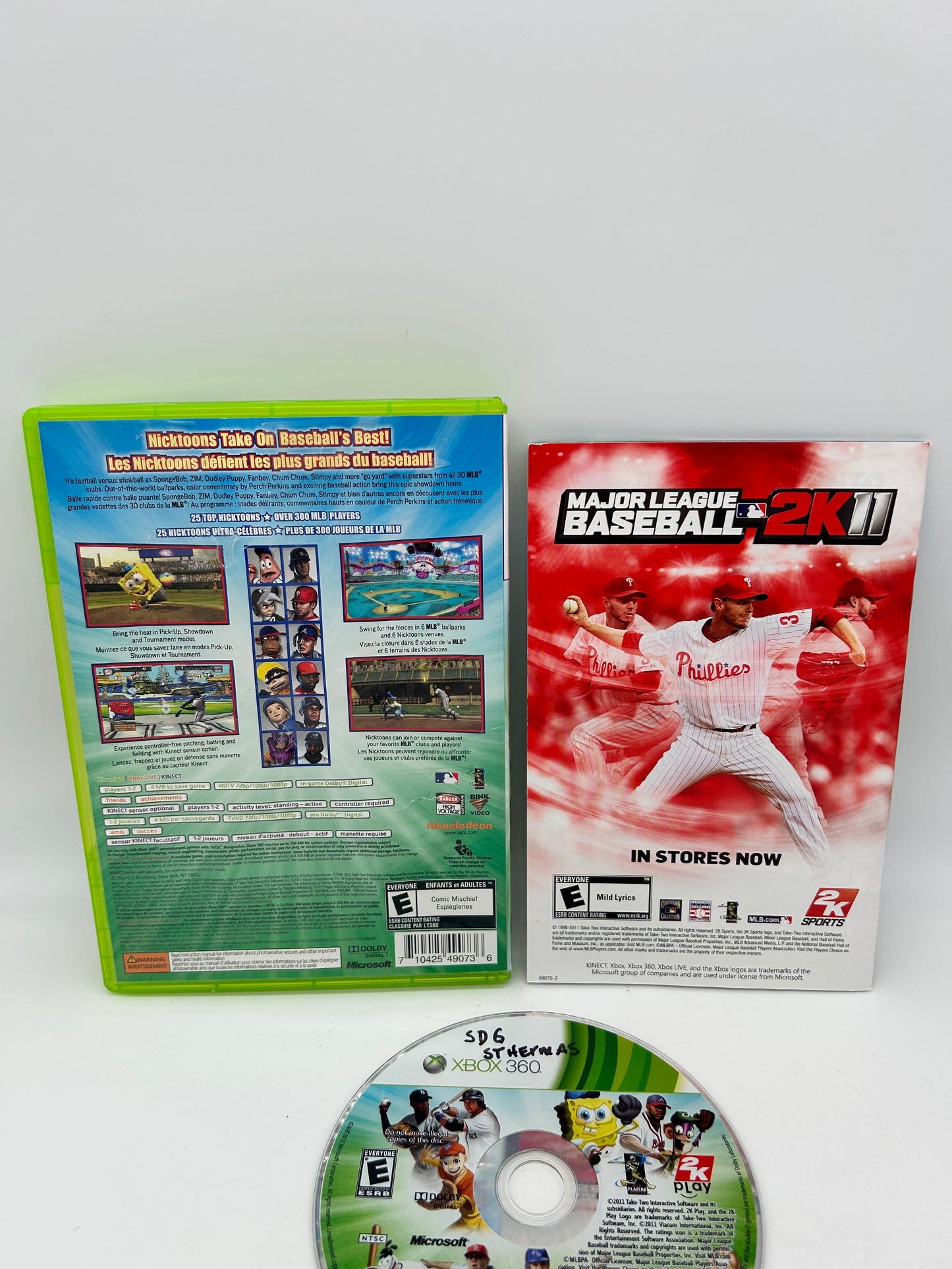 MiCROSOFT XBOX 360 | NiCKTOONS MLB