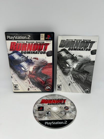 SONY PLAYSTATiON 2 [PS2] | BURNOUT DOMiNATOR BATTLE RACiNG iGNiTED