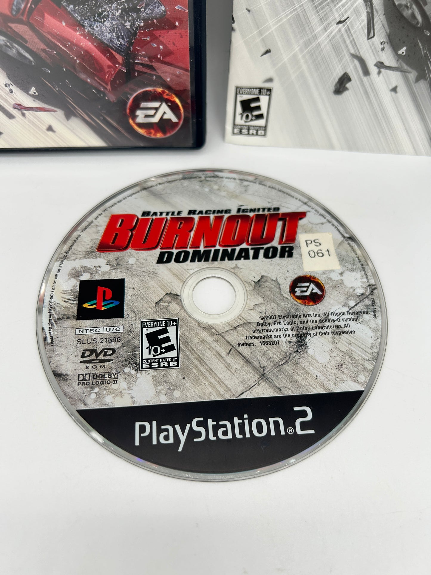 SONY PLAYSTATiON 2 [PS2] | BURNOUT DOMiNATOR BATTLE RACiNG iGNiTED