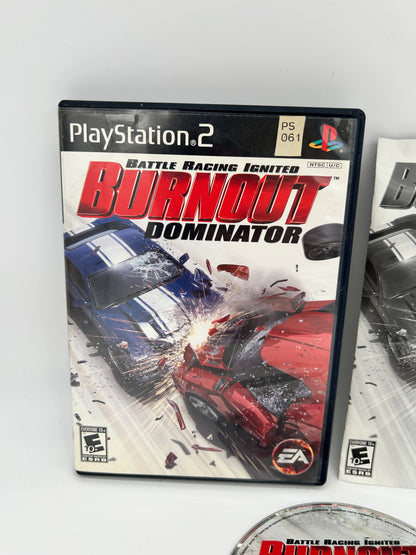 SONY PLAYSTATiON 2 [PS2] | BURNOUT DOMiNATOR BATTLE RACiNG iGNiTED