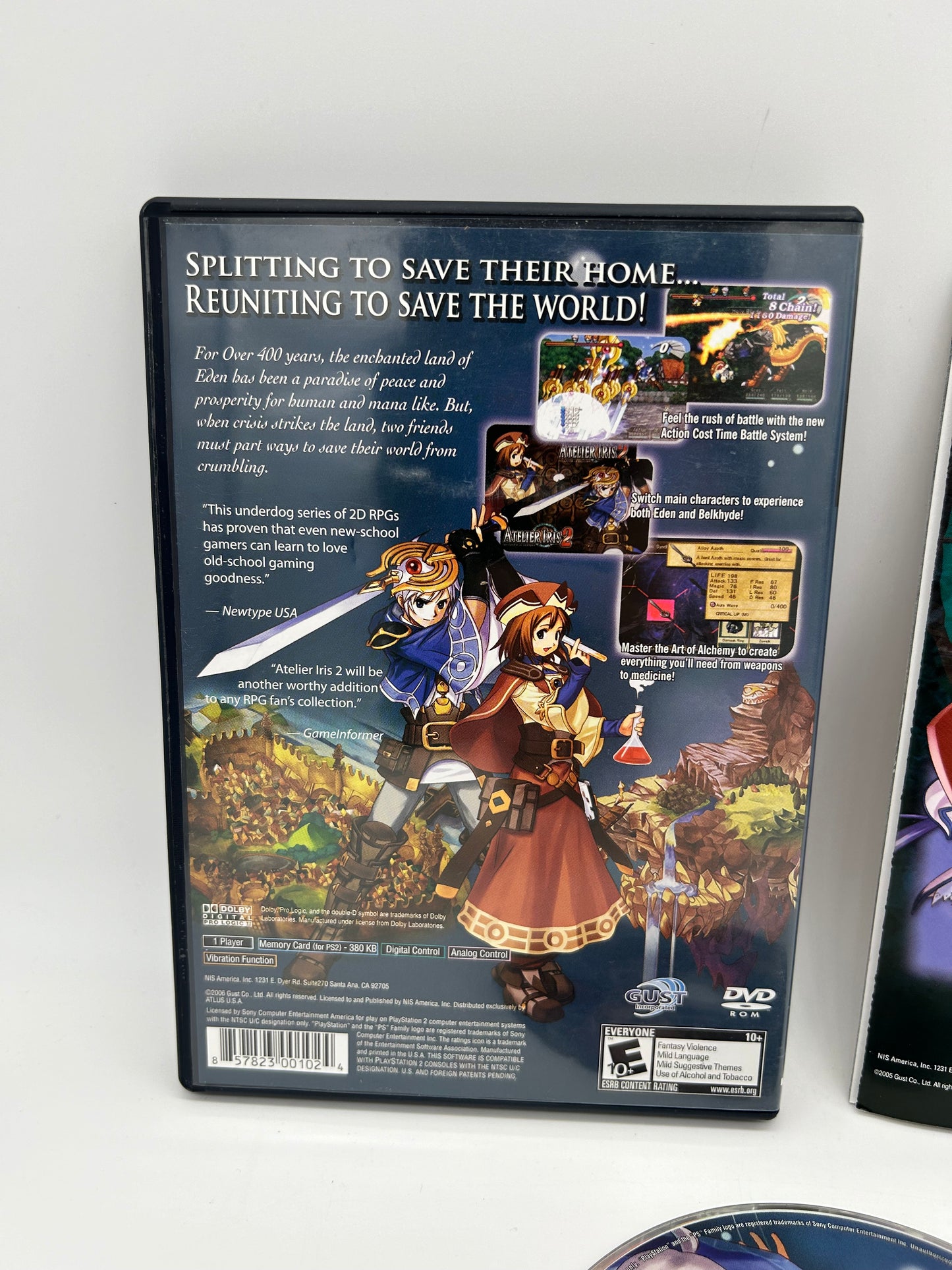 SONY PLAYSTATiON 2 [PS2] | iRiS 2 THE AZOTH OF DESTiNY WORKSHOP