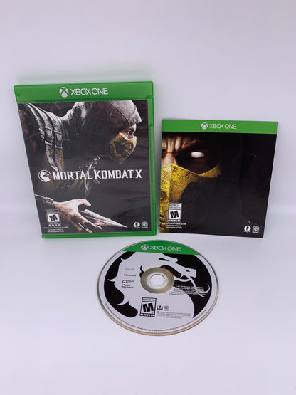 PiXEL-RETRO.COM : MICROSOFT XBOX ONE COMPLETE CIB BOX MANUAL GAME NTSC MORTAL KOMBAT X