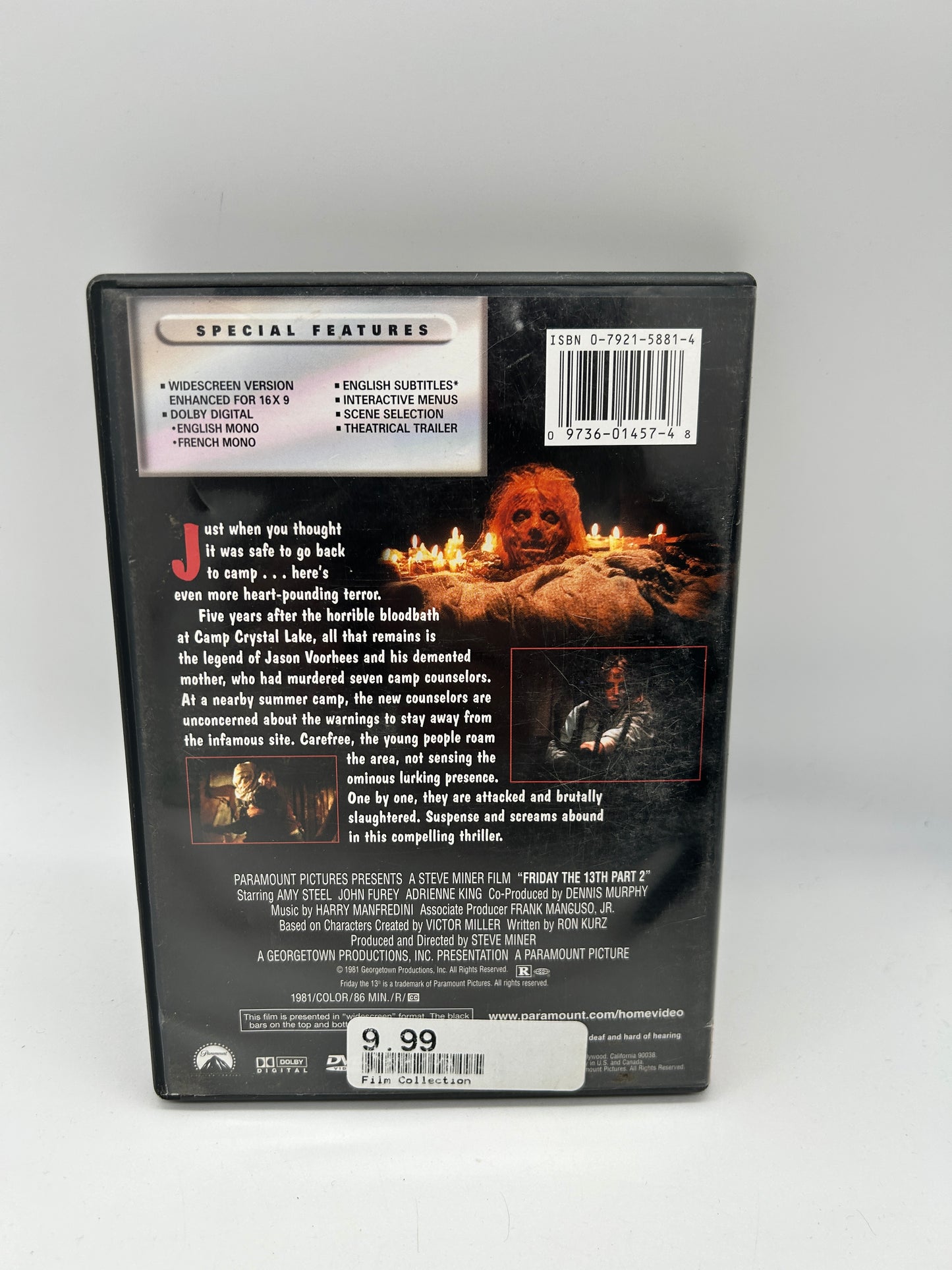 FiLM DVD | FRiDAY THE 13TH PART 2