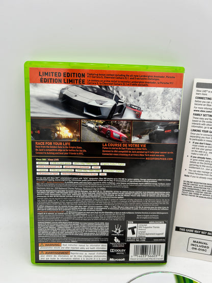 Microsoft XBOX 360 | NEED FOR SPEED THE RUN