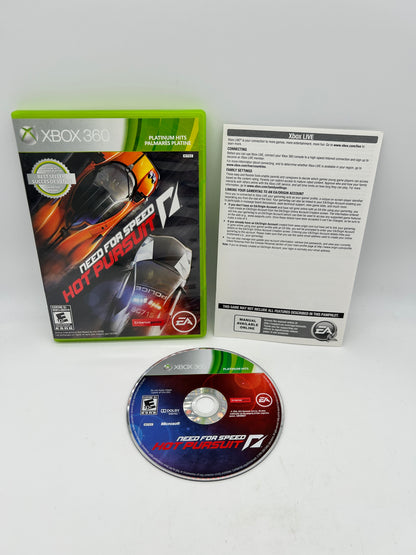PiXEL-RETRO.COM : MICROSOFT XBOX 360 COMPLETE CIB BOX MANUAL GAME NTSC NEED FOR SPEED HOT PURSUIT