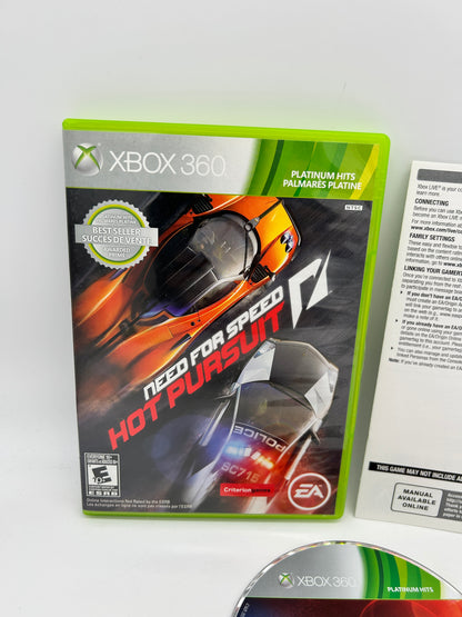 Microsoft XBOX 360 | NEED FOR SPEED HOT PURSUiT | PLATiNUM HiTS
