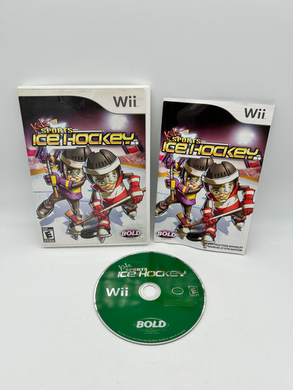 PiXEL-RETRO.COM : NINTENDO WII COMPLET CIB BOX MANUAL GAME NTSC KIDZ SPORTS ICE HOCKEY