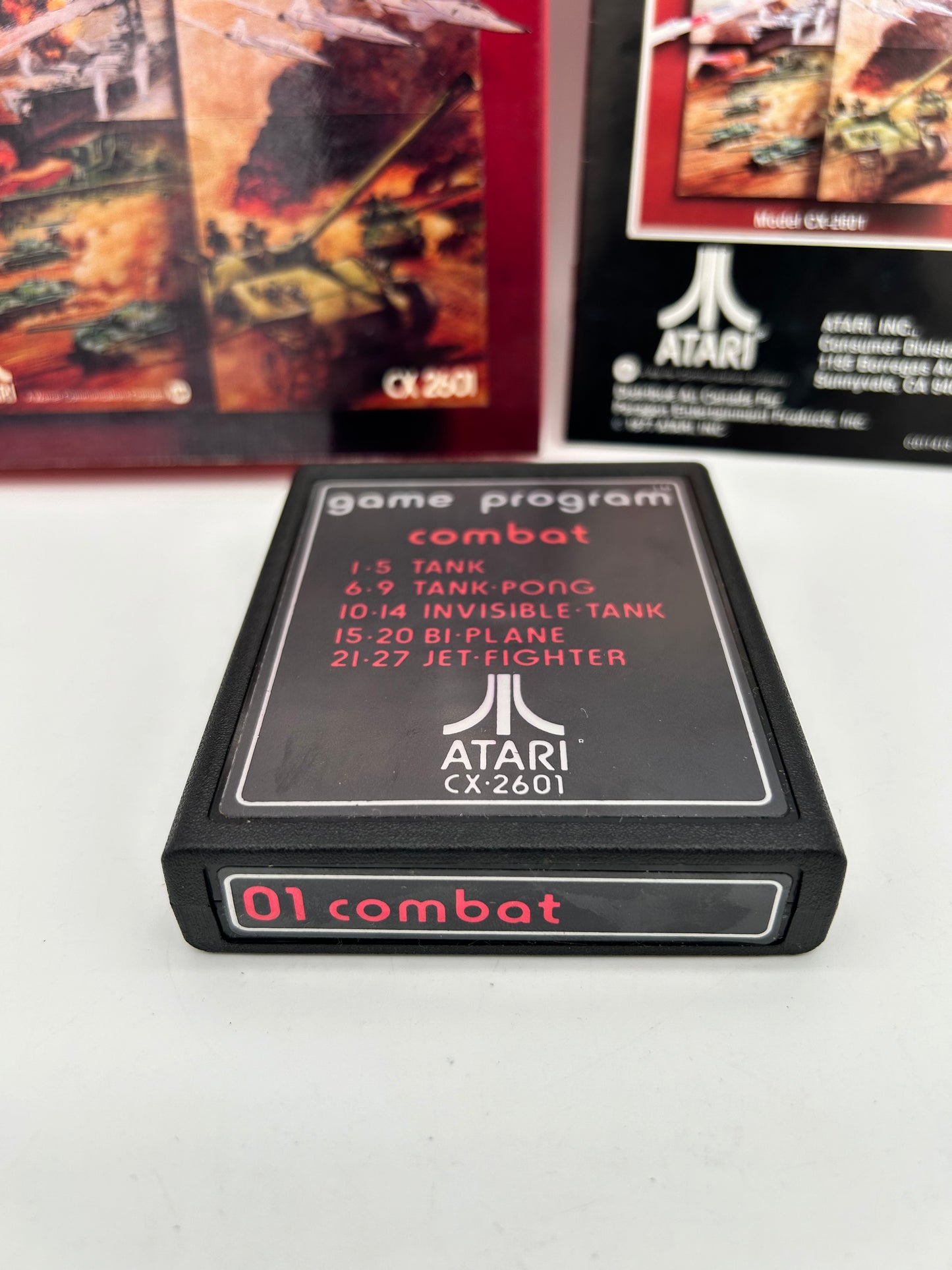 ATARi 2600 | COMBAT | TEXT LABEL VERSiON