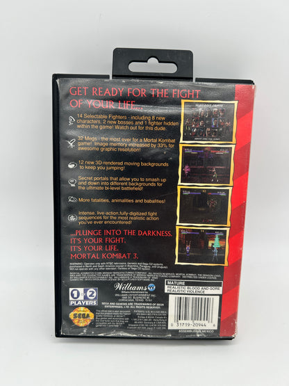 SEGA GENESiS | MORTAL KOMBAT 3