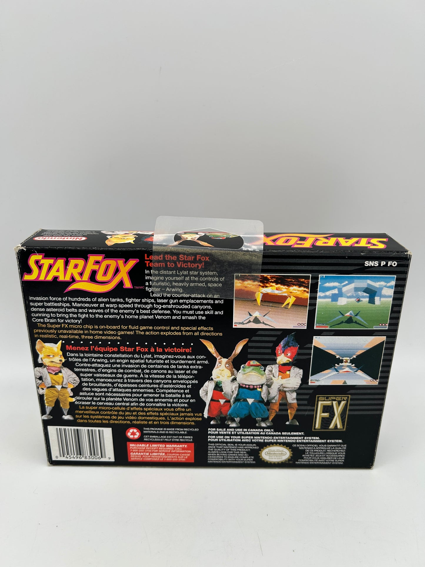 SUPER NiNTENDO [SNES] | STAR FOX