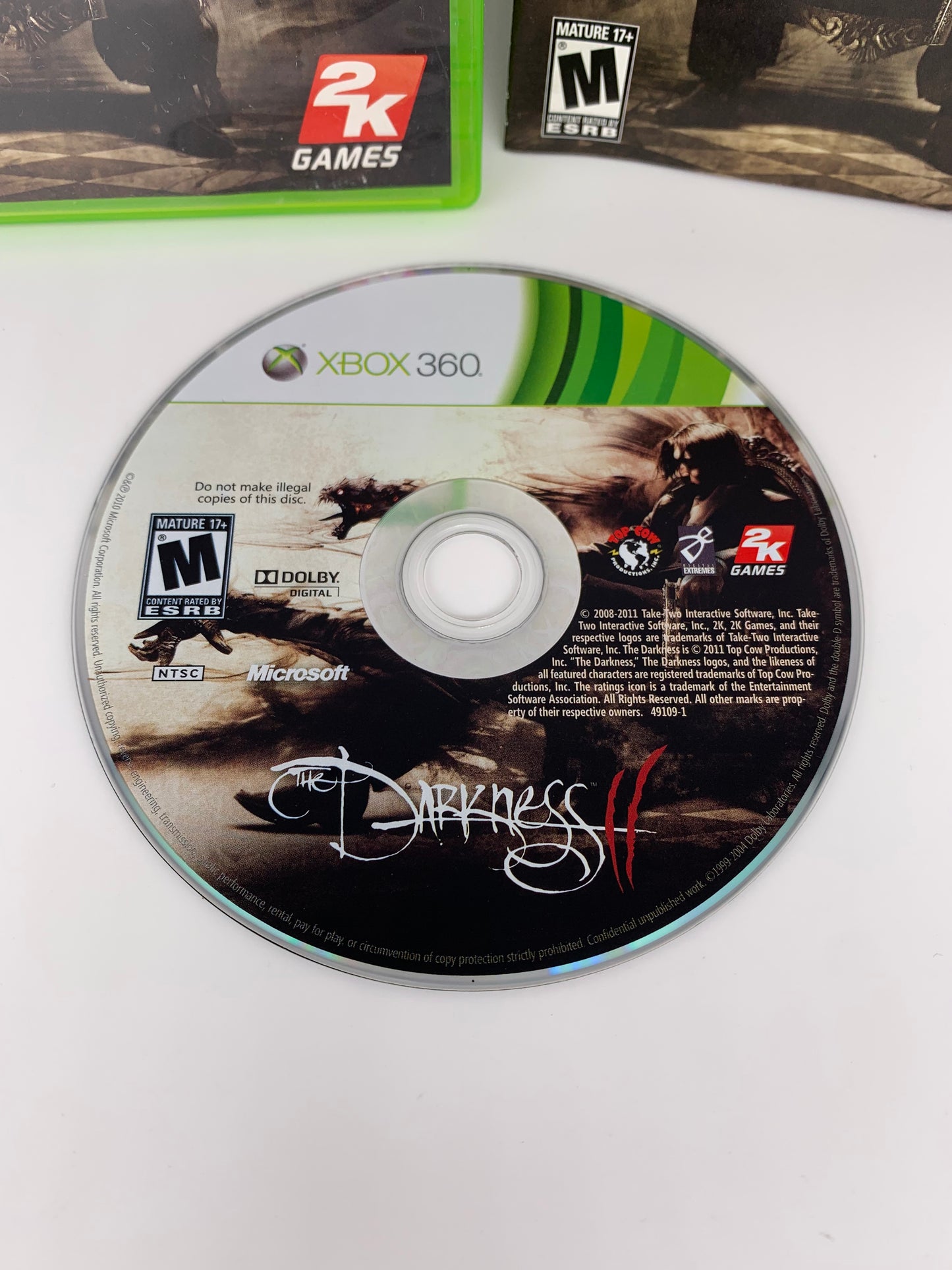 MiCROSOFT XBOX 360 | THE DARKNESS II