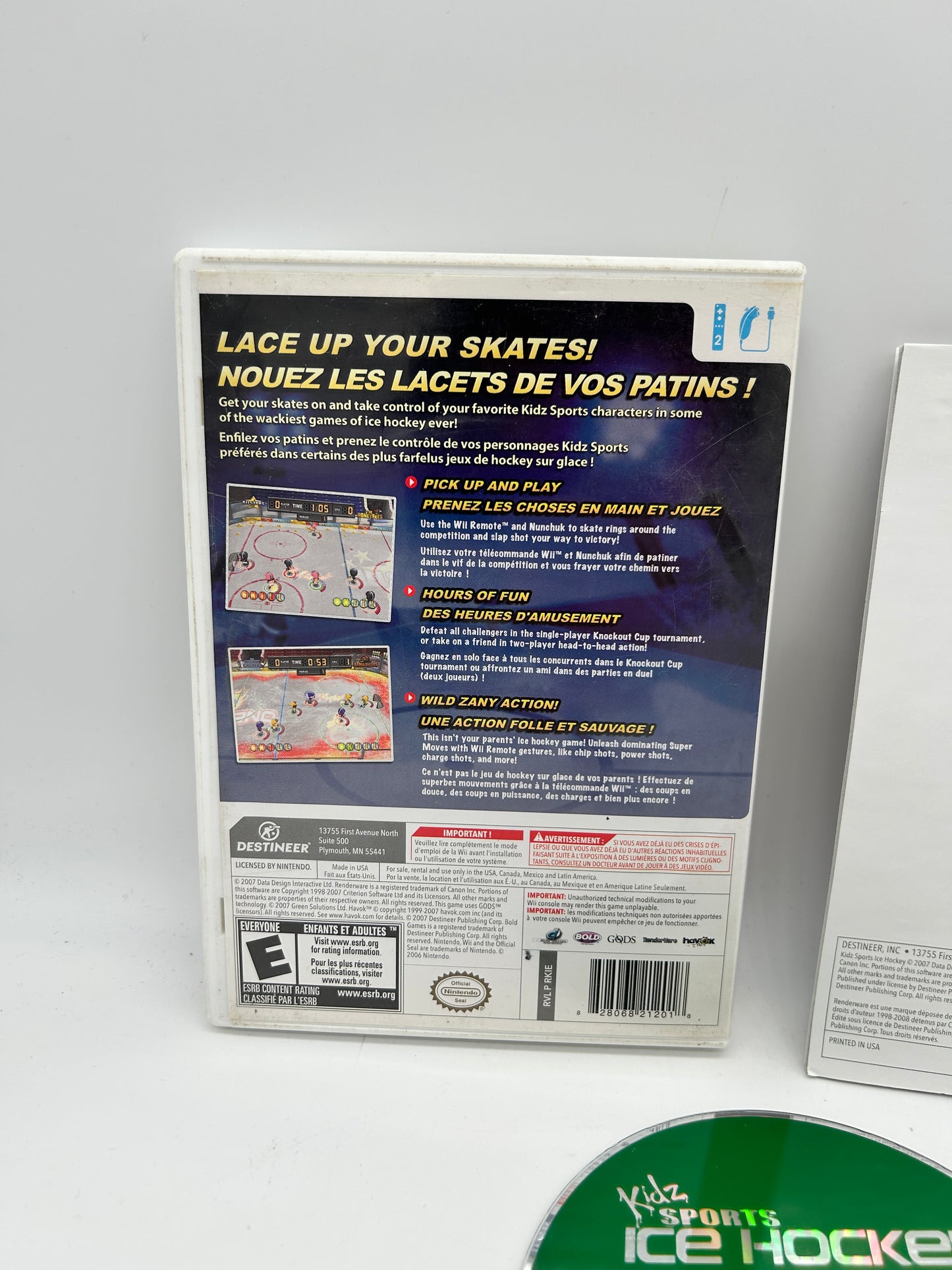 NiNTENDO Wii | KiDZ SPORTS iCE HOCKEY