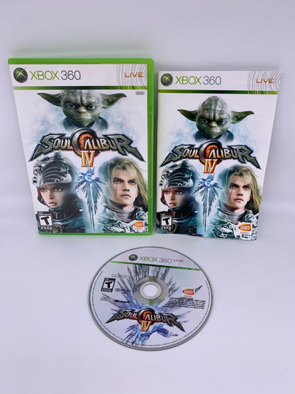 PiXEL-RETRO.COM : MICROSOFT XBOX 360 COMPLETE CIB BOX MANUAL GAME NTSC SOUL CALIBUR IV