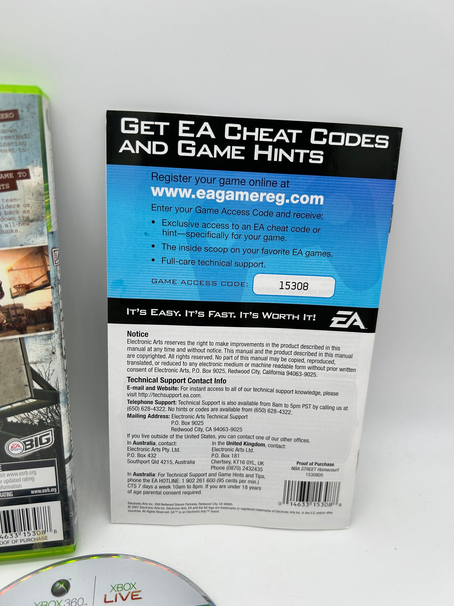 Microsoft XBOX 360 | NBA STREET HOMECOURT