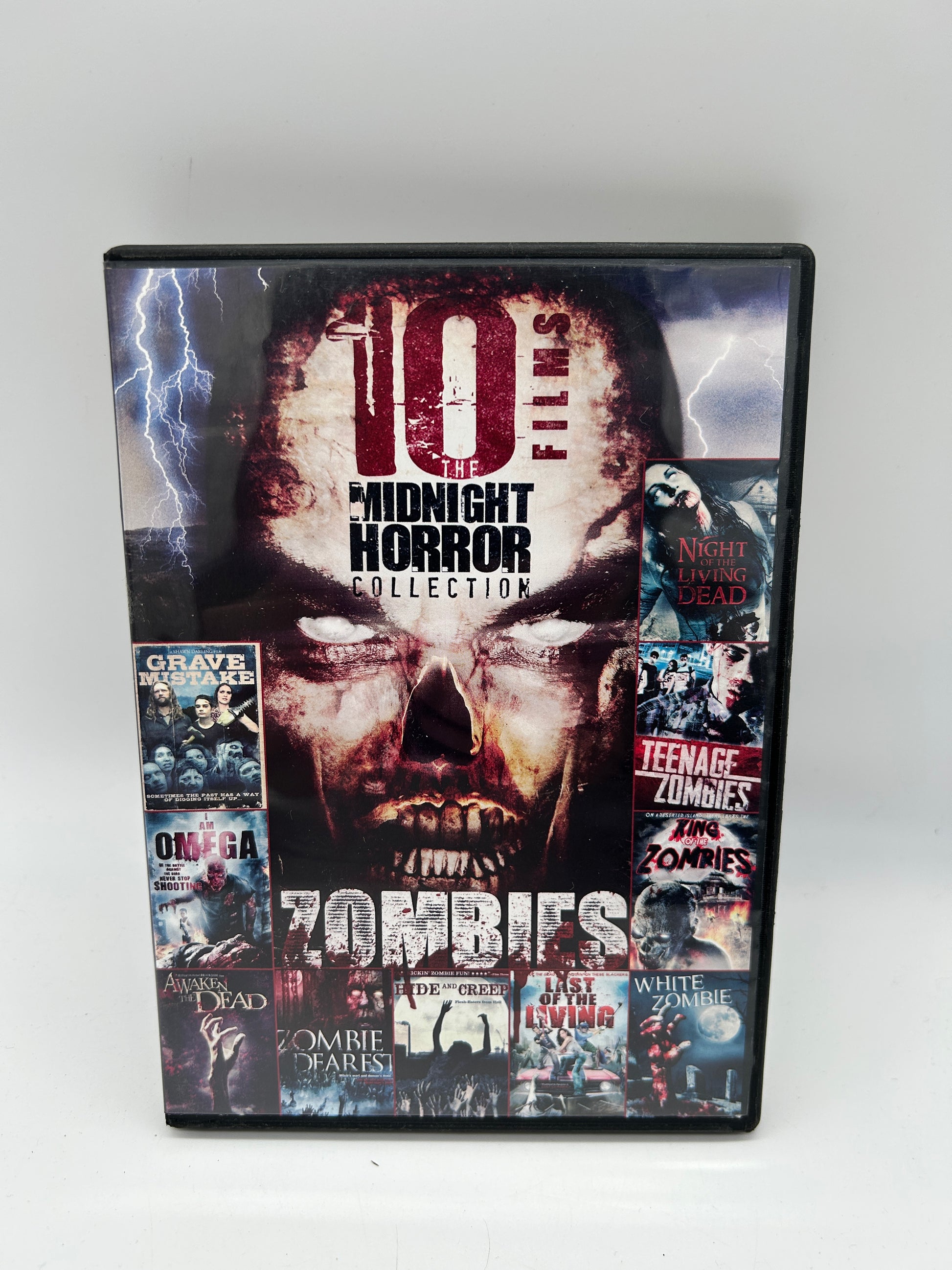 FiLM DVD | 10 FiLMS THE MiDNiGHT HORROR COLLECTiON ZOMBiES