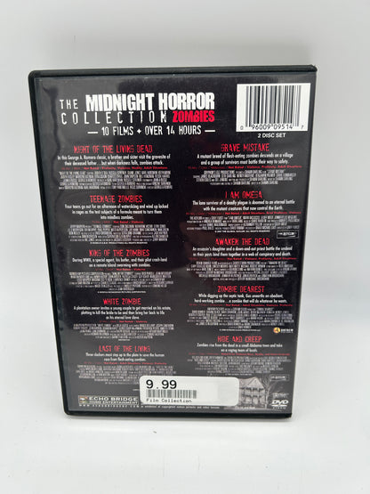 FiLM DVD | 10 FiLMS THE MiDNiGHT HORROR COLLECTiON ZOMBiES